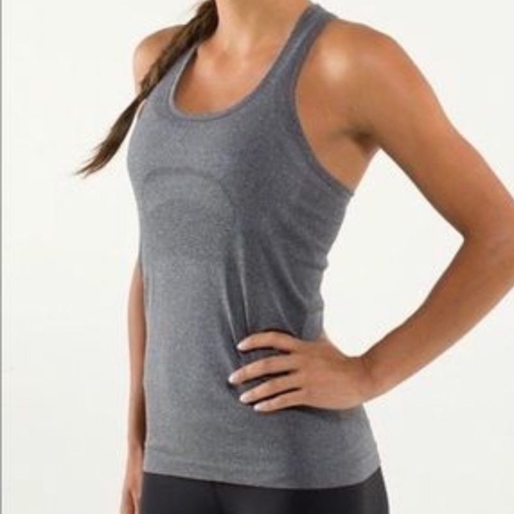 Lululemon Swiftly Tech Tank Top Gray Size 8 Racerback